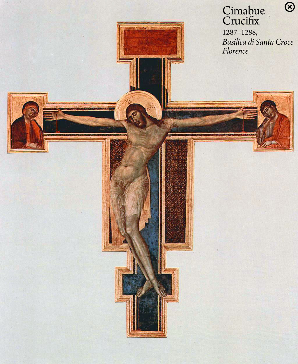 Cimabue Crucifix 1287-88
