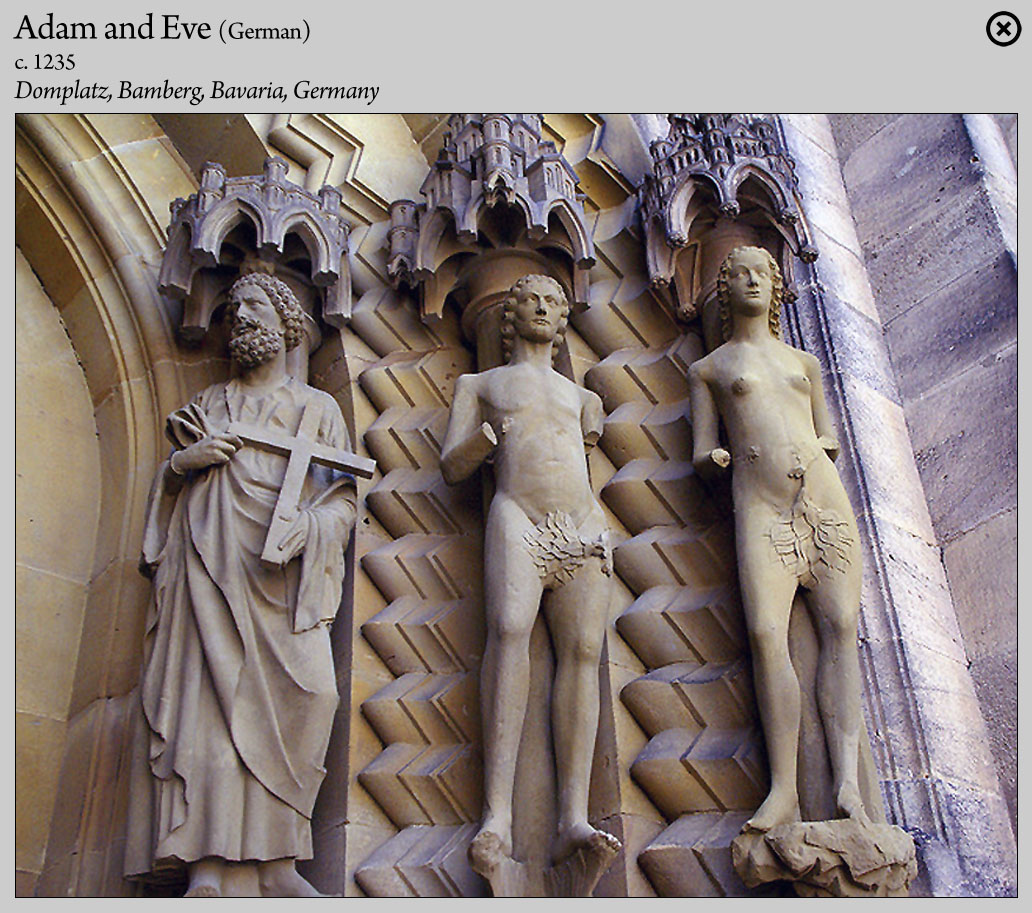 Adam and Eve of Bamberg (German)