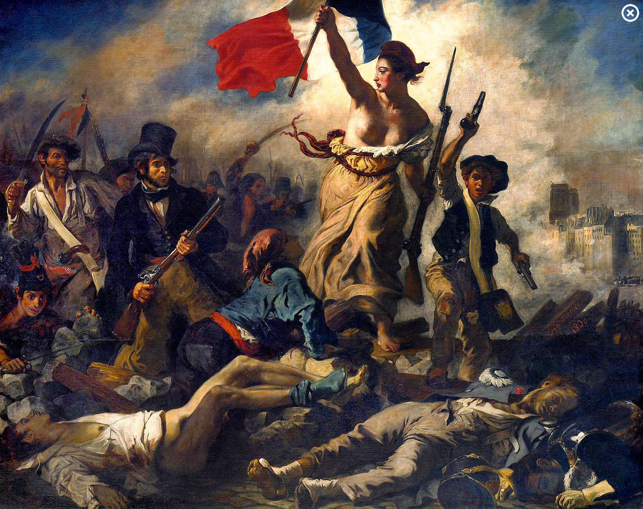 Liberty Leads the People, 1830, Louvre-Lens