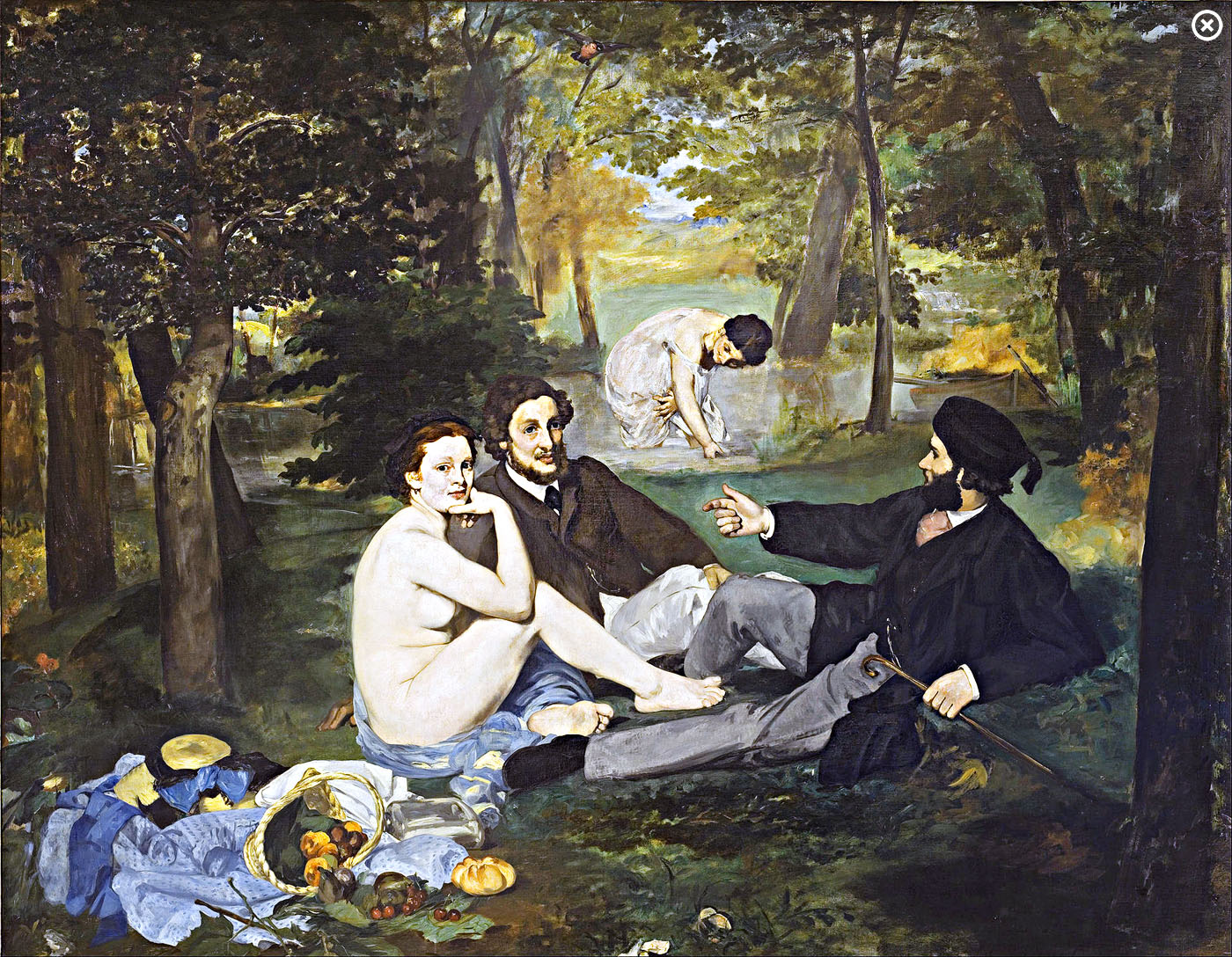 Manet's - Luncheon in the Grass