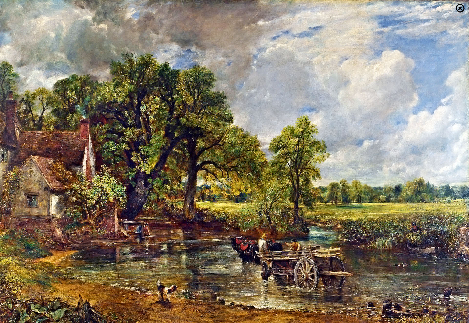 John Constable's - The Hay Wain