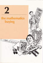 Tom Mallon: Larson - Mathematics for Everyday Living, Ink on Illustration Board - Chapter Title Page