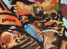 Baltasar Carlos by Tom Mallon, 45.5 x 56 inches - Saddle Close-up