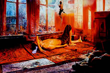The Red Room by T.Mallon - Figure in Repose