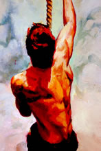 The Red Room by T.Mallon - Ascending Figure (detail)