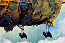 The Red Room by T.Mallon - The Airship (detail 3)