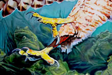 The River of Woe by T.Mallon - The Hawk of Artemis (detail 3)