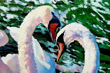 Metamorphosis by T. Mallon - The Swans (detail