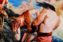Heracles Frees Prometheus by T.Mallon - Freeing Prometheus