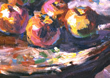Little Apples by Tom Mallon, Acrylic on Canvas 16 x 12 inch - Lower Right