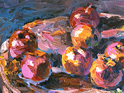 Little Apples by Tom Mallon - Acrylic on Canvas