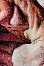 Fallen Gods by Tom Mallon - Huddled Titan (detail)